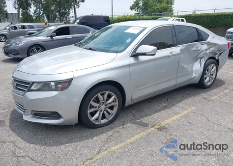 2016 Chevrolet Impala Lt z USA, uszkodzony, nr VIN 2G1115S33G9117053